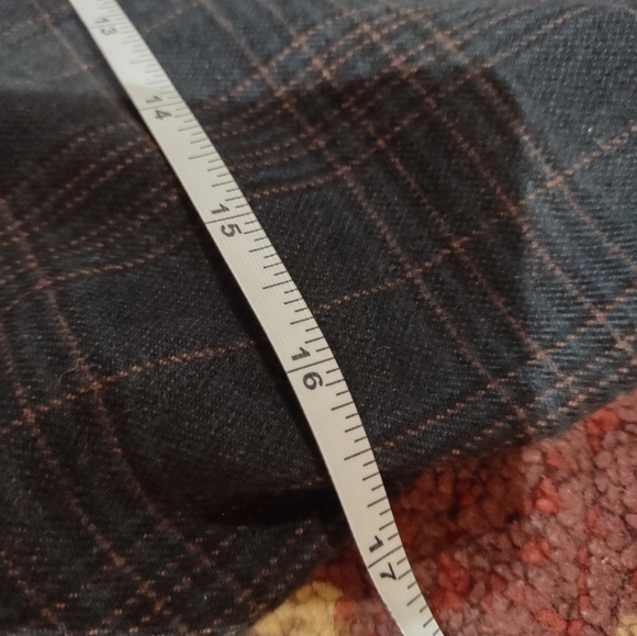 Free People Plaid & Paisley Jacket with kick-pleat - Picture 13 of 17